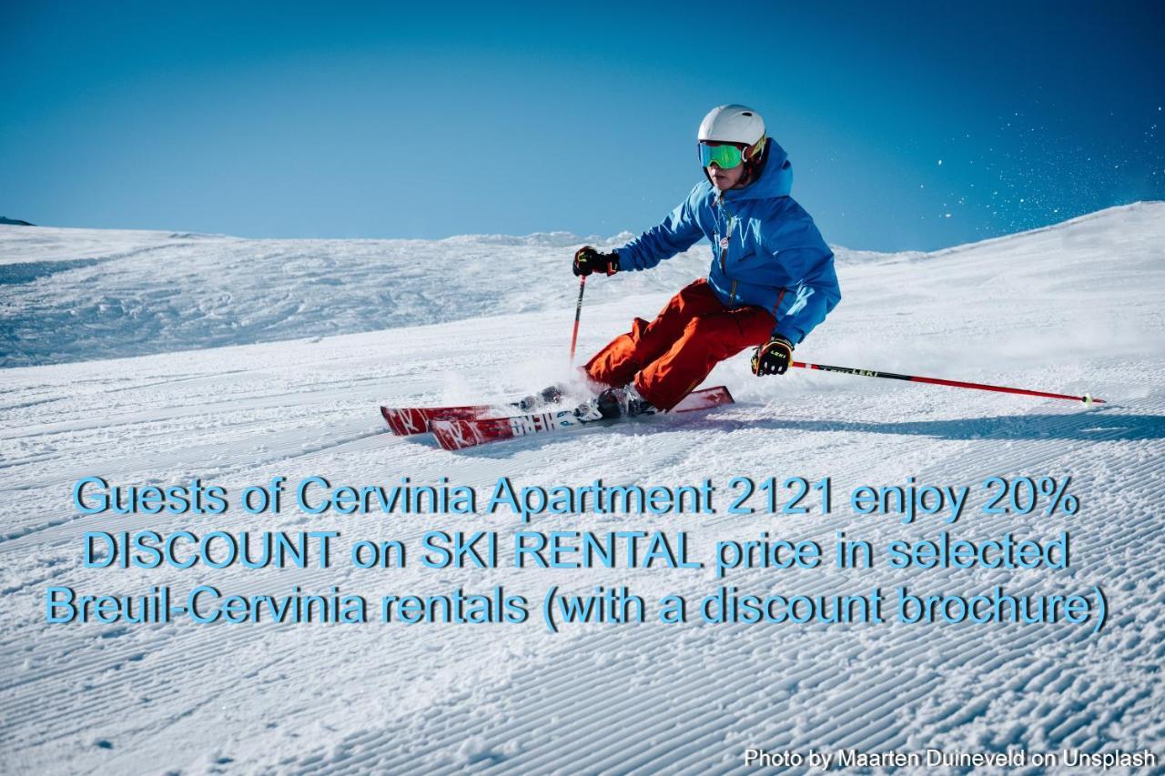 Cervinia Apartment 2121 - Ski & Mountain Panorama Breuil-Cervinia Eksteriør billede